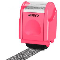 Miseyo Identity Theft Protection Roller Stamps For Data Barcode Id Privacy,Anti-Theft Security Prevention Confidential Roller St
