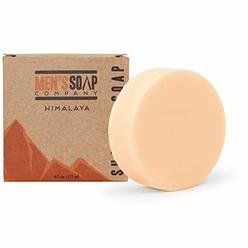 Mens Soap Company Men’s Soap Company Shaving Soap for Men and Women 4.0 oz Refill Puck Made with Natural Vegan Plant Ingredients. Shea Butter and