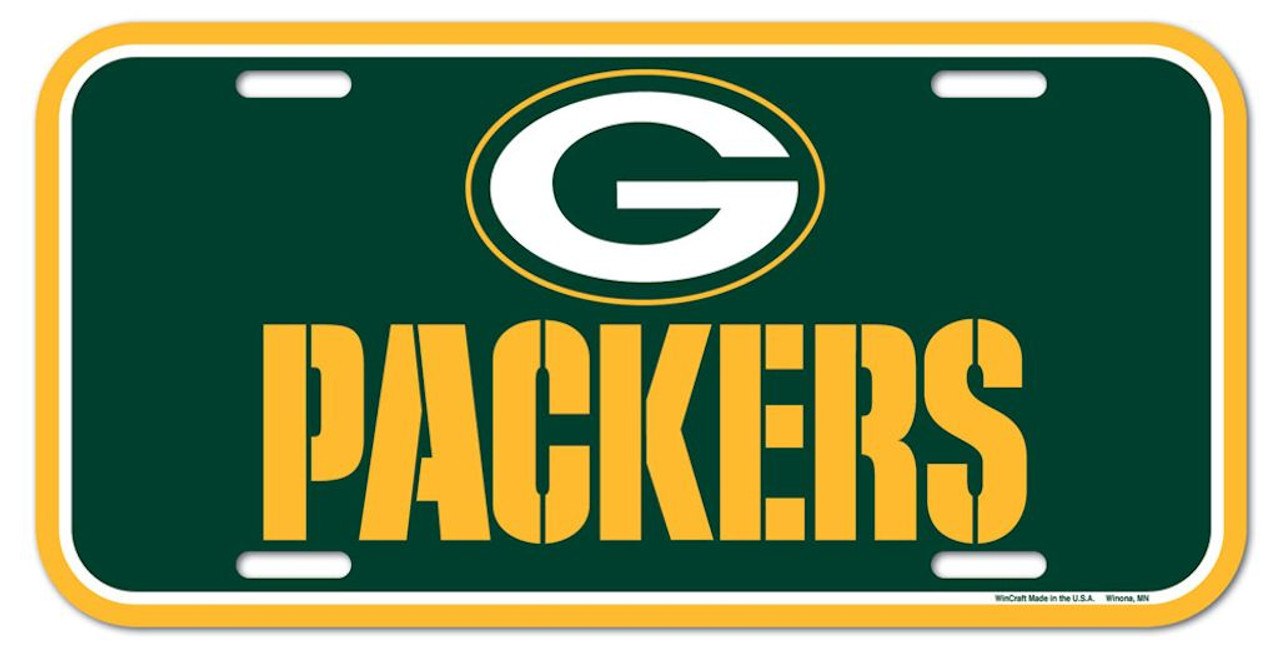 Wincraft Green Bay Packers License Plate
