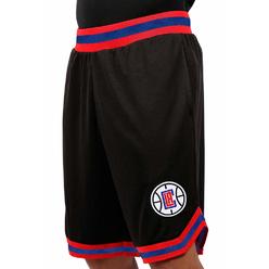 Ultra Game NBA Los Angeles Clippers Mens Woven Basketball Shorts, Team Color, XX-Large