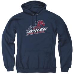 LOGOVISION University of South Carolina Aiken Official Distressed Primary Logo Unisex Adult Pull-Over Hoodie,University of South