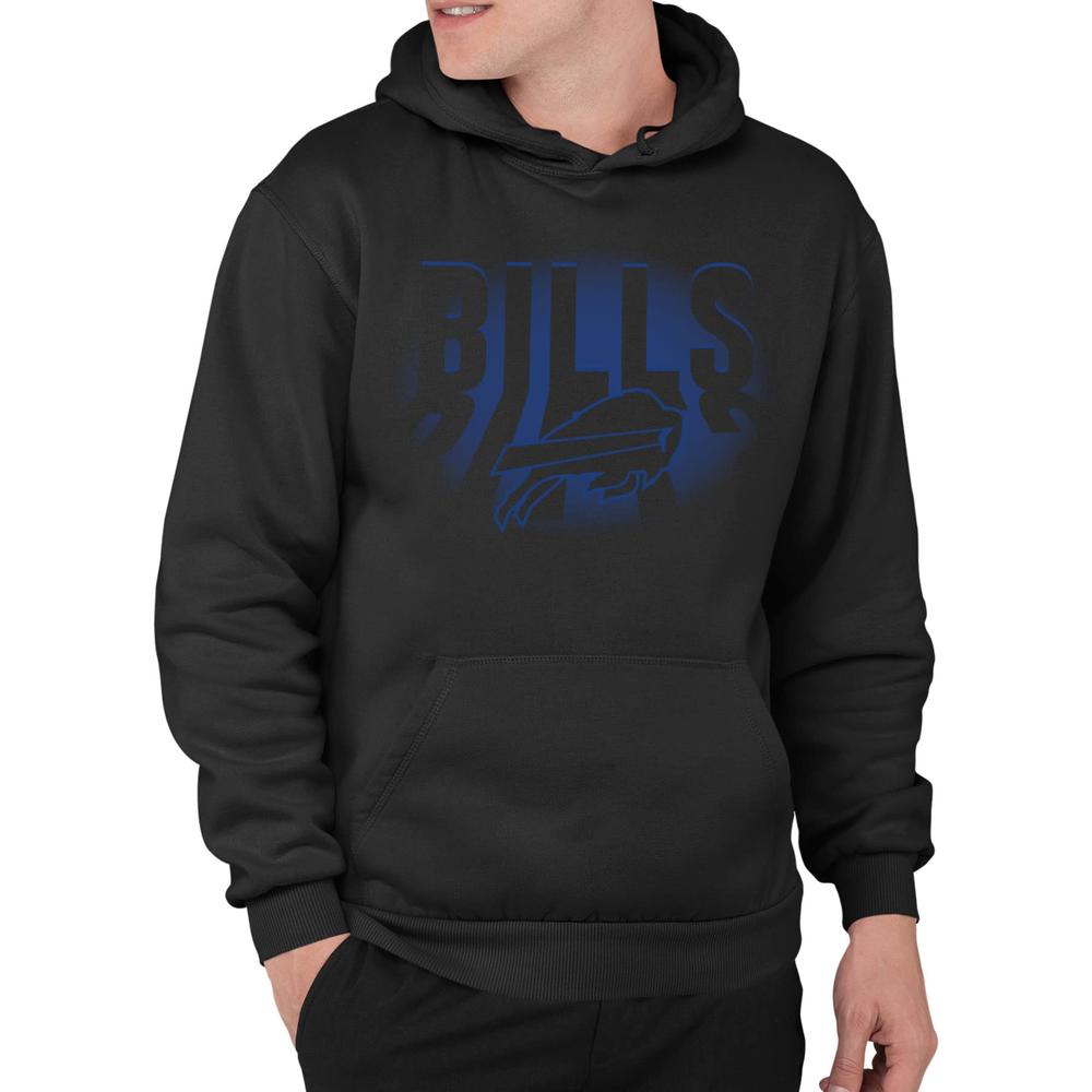 Junk Food Clothing x NFL - Buffalo Bills - Team Spotlight - Unisex Adult Pullover Fleece Hoodie for Men and Women - Size 3X-Larg