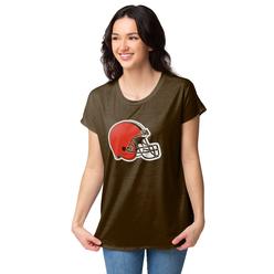 FOCO Cleveland Browns NFL Womens Big Logo Tunic Top - M