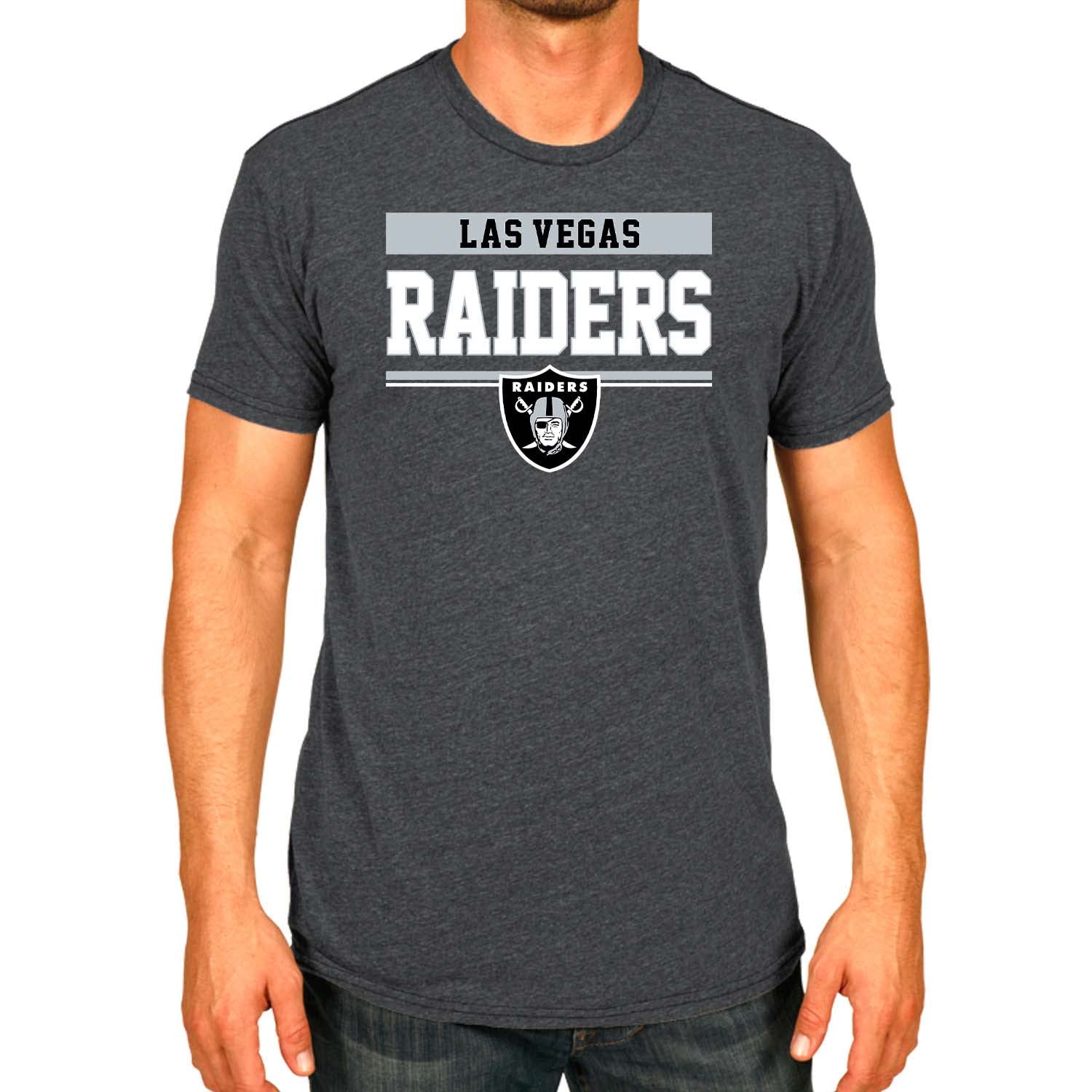 Team Fan Apparel NFL Short Sleeve charcoal T Shirt, Adult Sports