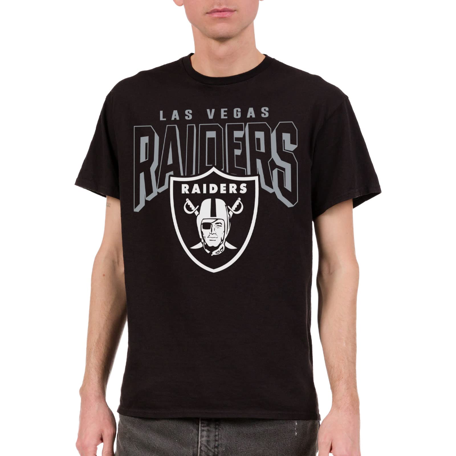 Junk Food clothing x NFL - Las Vegas Raiders - Bold Logo - Mens