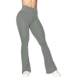 Leggings Depot Women's 7/8 Workout Leggings Tummy Control Active Yoga Pants,  Black, 3X