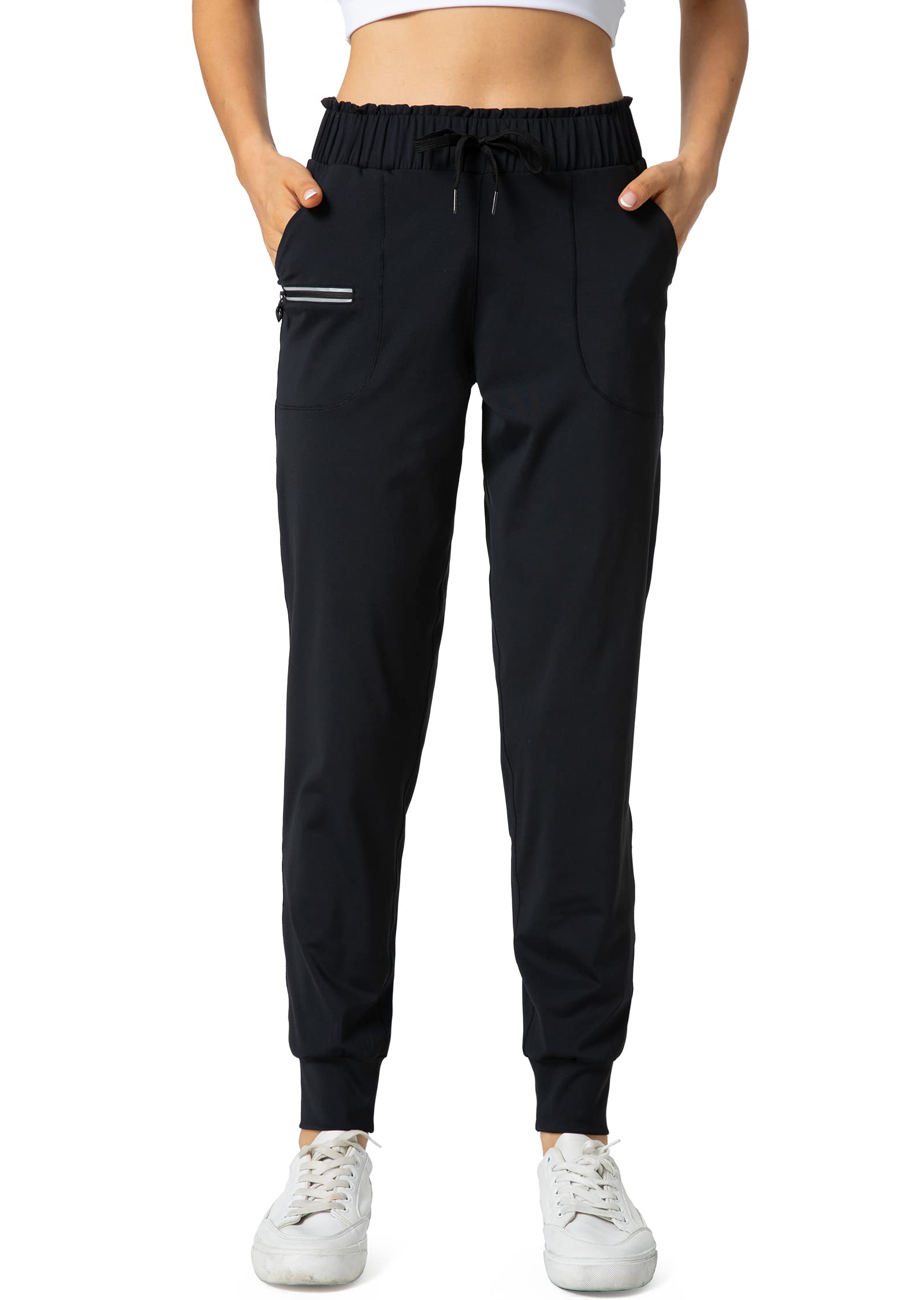  Haowind Joggers for Women with Pockets Elastic Waist