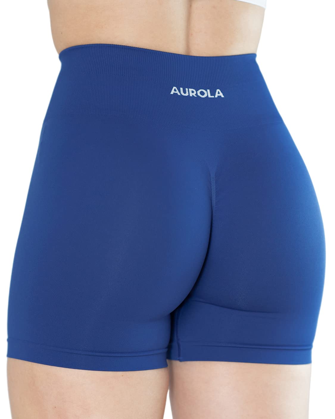 Aurola AUROLA Dream collection Workout Shorts for Women High Waist Seamless  Scrunch Athletic Running gym Yoga Active Shorts, Surf The W