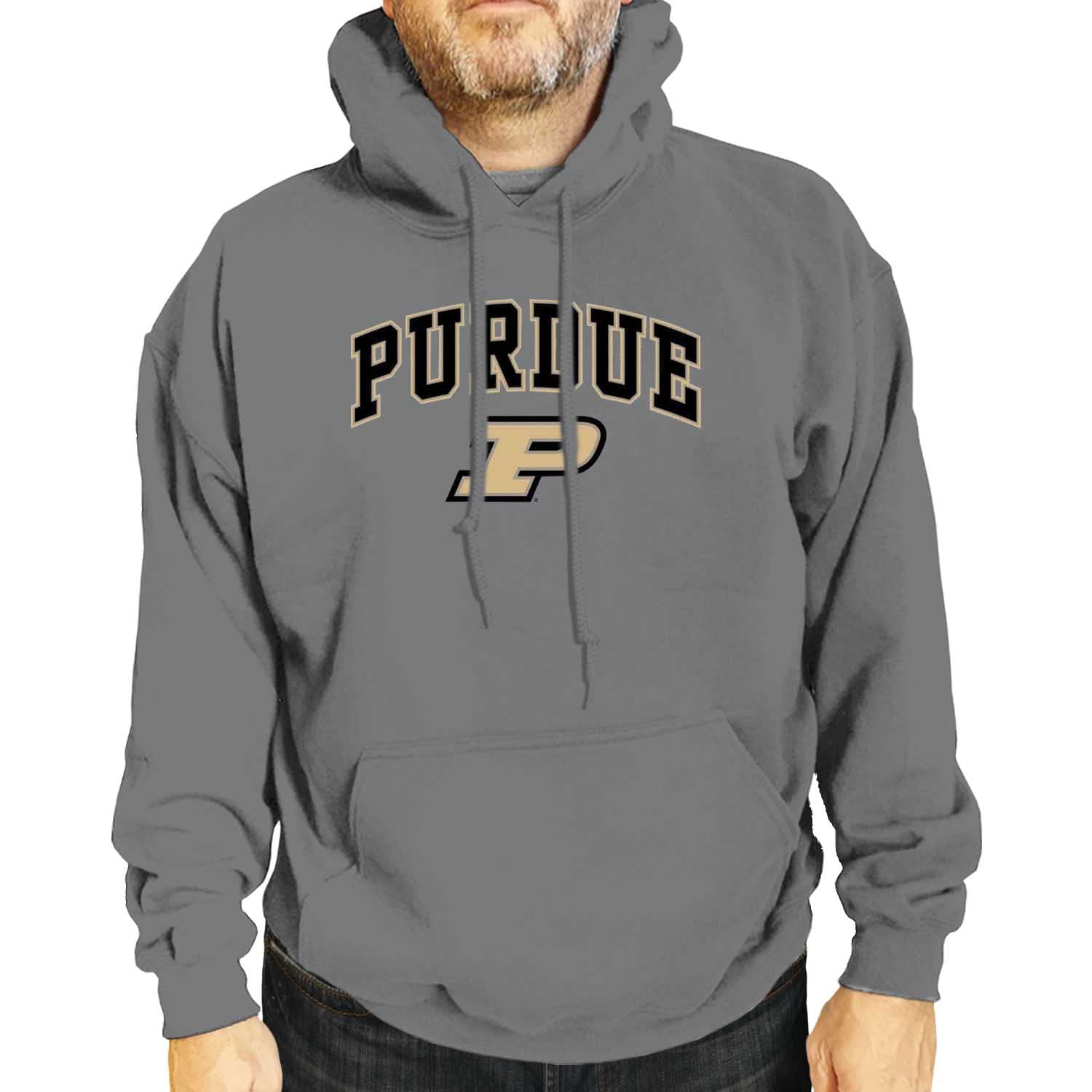 campus colors Adult Arch & Logo Soft Style gameday Hooded Sweatshirt ...