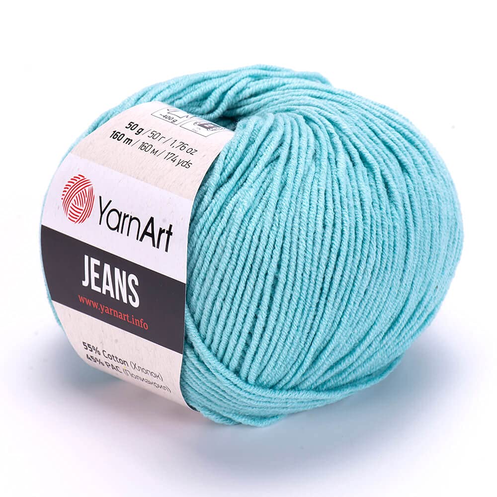 Yarn Art YarnArt Jeans Sport Yarn 55% Cotton 45% Acrylic 1 Skein/Ball 50 gr 174 yds Cotton Yarn Knitting Yarn Soft Yarn amigurumi Cotton 