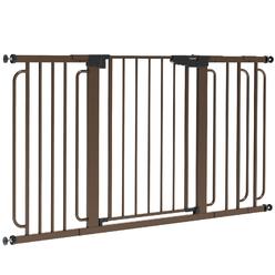 Cumbor Moms choice Awards Winner-cumbor 29.5-57 Baby gate for Stairs, Extra Wide Dog gate for Doorways, Pressure Mounted Walk T