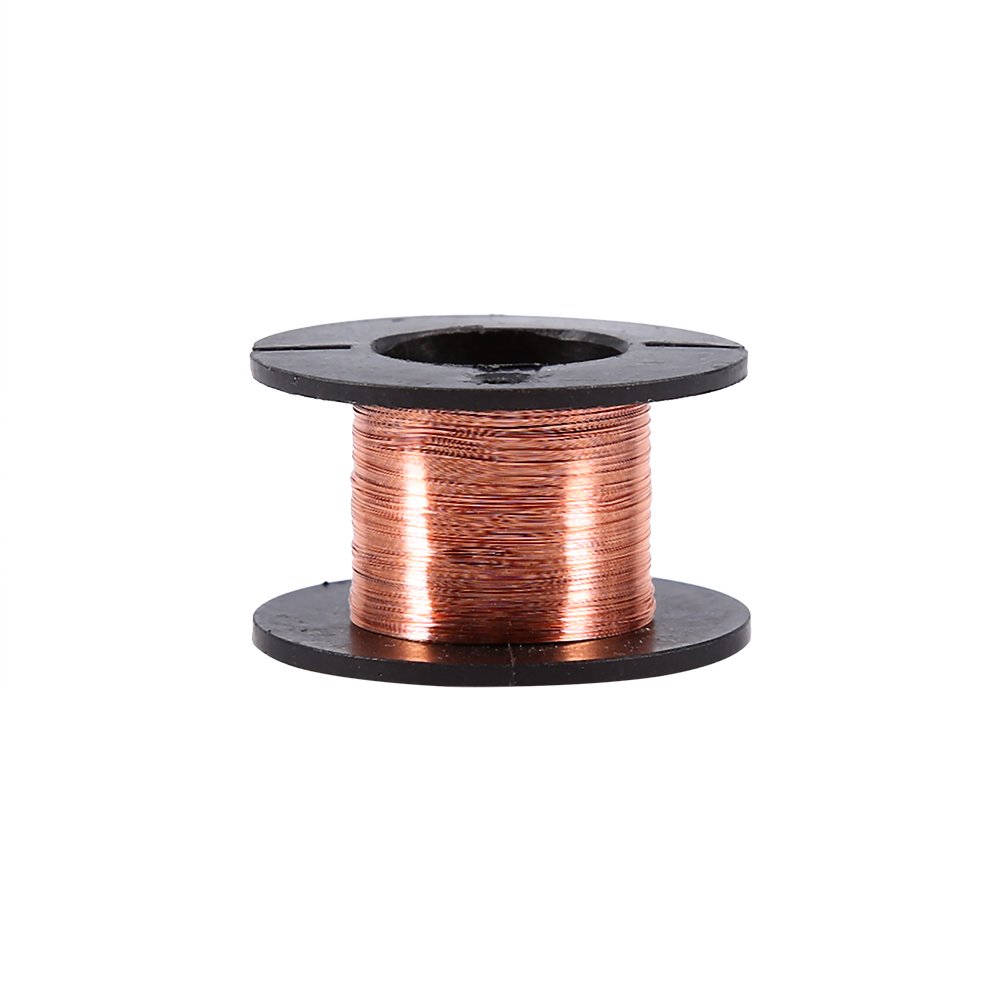 jectse 5Pcs 0.1Mm 12M Length Enameled Wire,High Electrical Conductivity Insulation Copper Winding Wire,Repair Precision Motherb