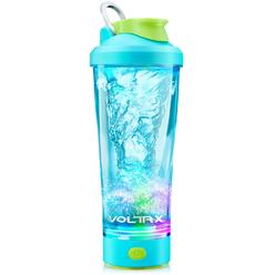 VOLTRX Electric Shaker Bottle - VortexBoost Portable USB C Rechargeable Protein Shake Mixer, Shaker Cups for Protein Shakes and 