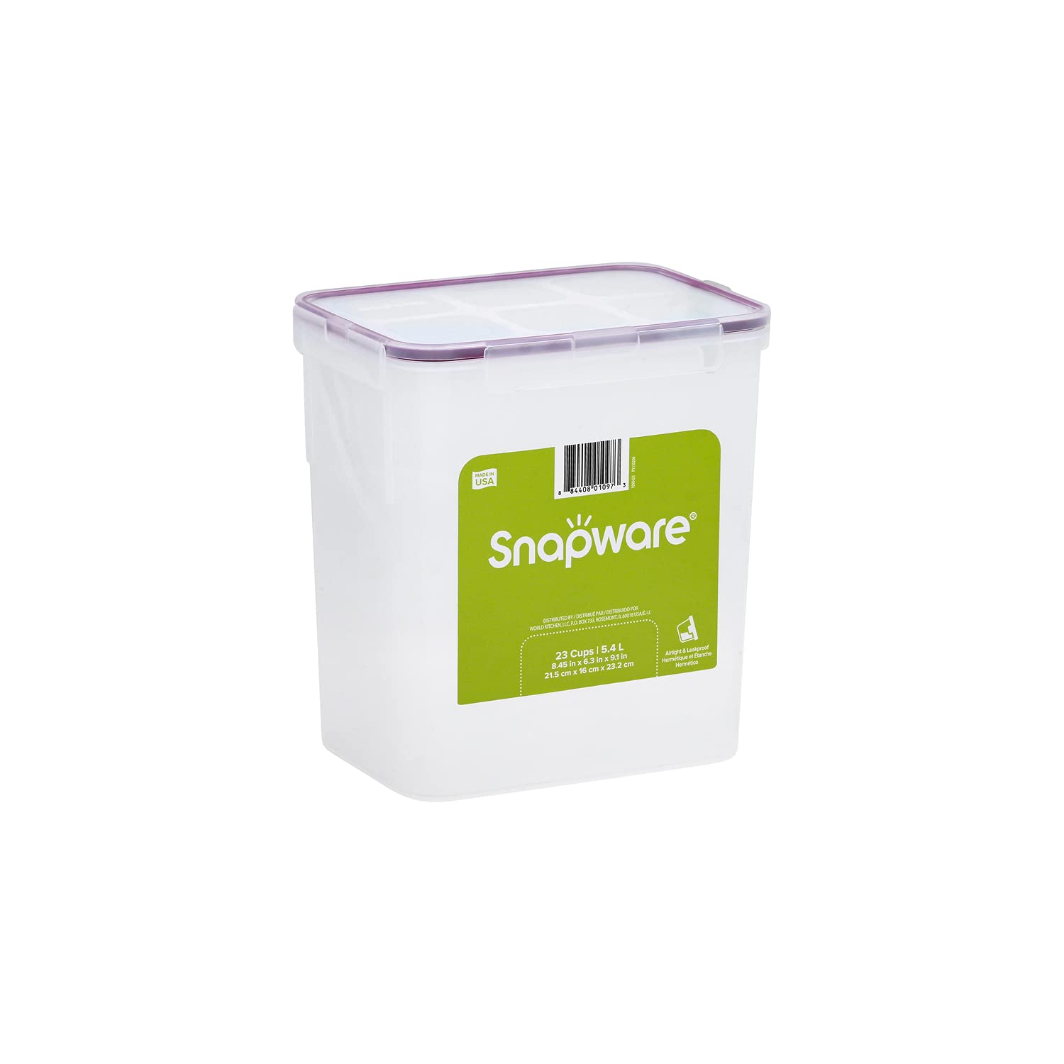 Snapware 23 cup clear Food Storage container 1 pk