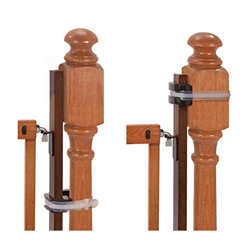 Summer Infant Summer Banister to Banister Gate Mounting Kit - Fits Round or Square Banisters, Accommodates Most Hardware & Pressure Mo