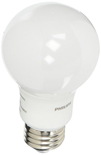 Philips LED Philips 565457 Philips 60W Equivalent Soft White A19 Medium LED Light Bulb (4-Pack) 565457