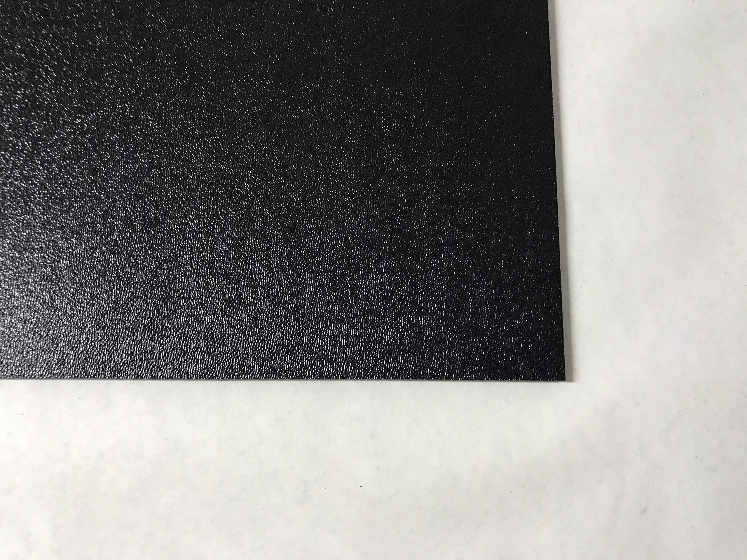 Polymersan Abs Black Plastic Sheet 116 X 48 X 96A Textured 1 Side Vacuum Forming