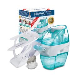 Navage Nasal Irrigation Essentials Bundle: Navage Nose Cleaner, 20 SaltPods, Triple-Tier Countertop Caddy, Plus 10 Bonus SaltPod