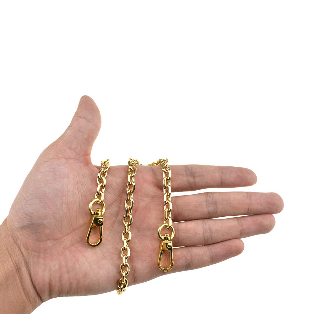 lv gold chain strap