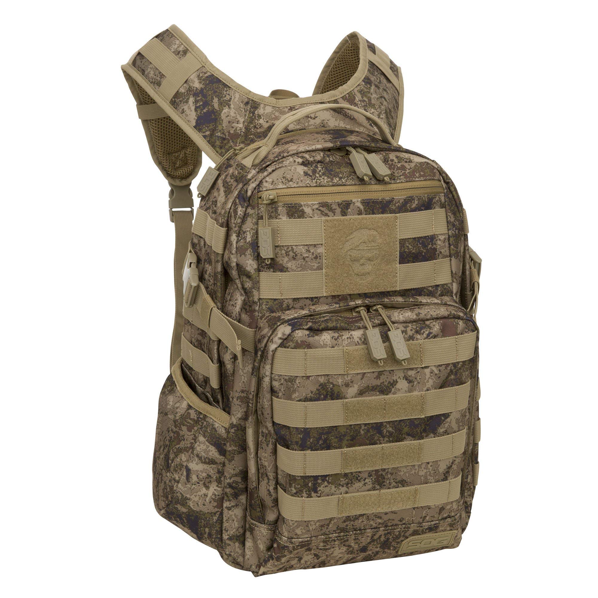 SOg Specialty Knives & Tools SOg Ninja Tactical Daypack Backpack, canyon camo, One Size