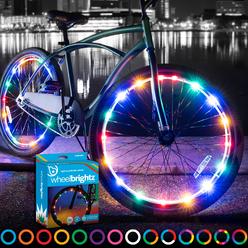 Brightz Bike Wheel Lights (2 Tires) Multi-color WheelBrightz Bike Tire Lights Bike Lights for Wheels Bicycle Wheel Lights Bike Spoke Lig