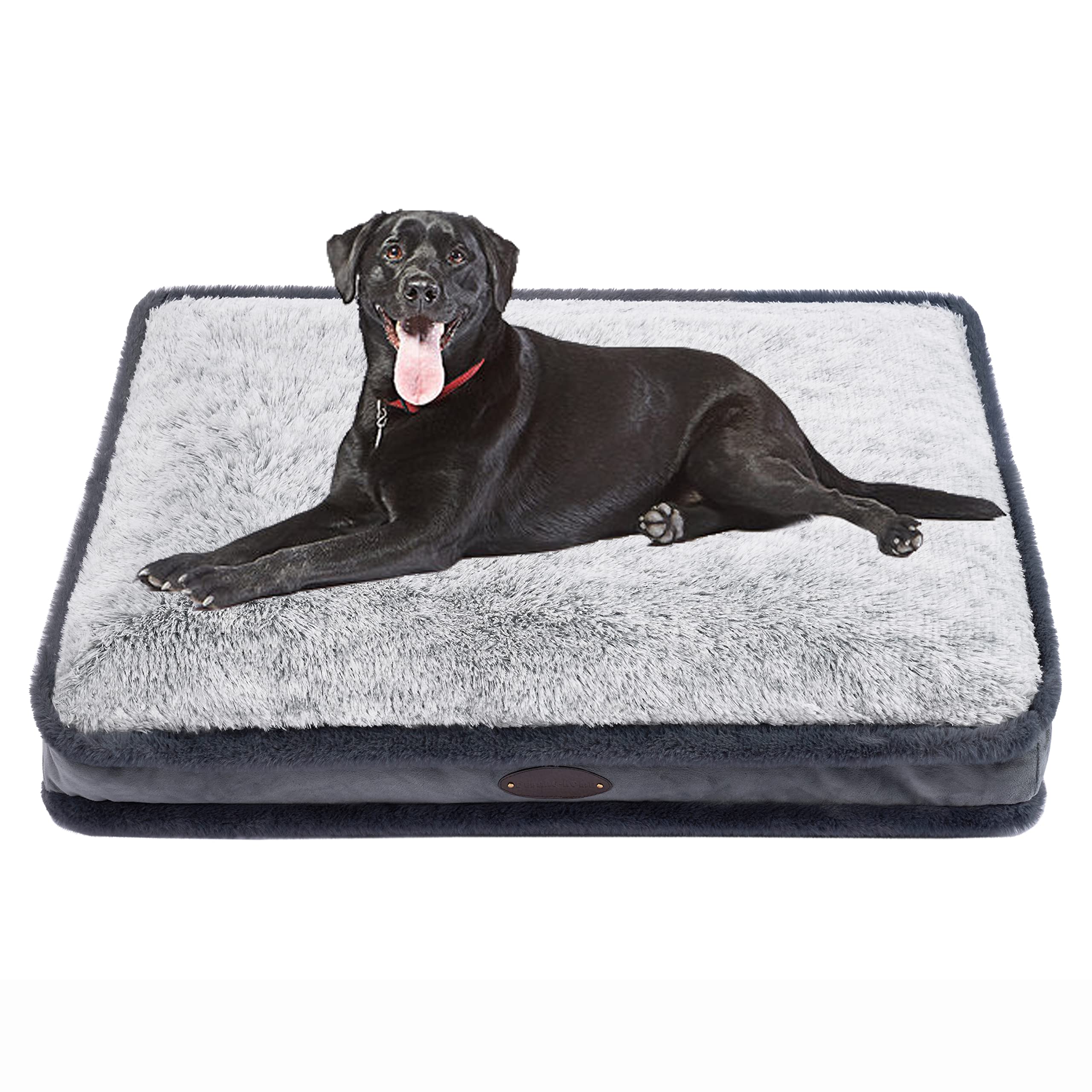 nupida Dog Crate Bed Waterproof Deluxe Plush Dog Beds with