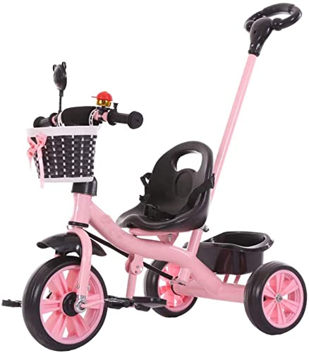 NUBAO Stroller Wagon Tricycle Trike Kids Trikes Pedal cars childrens Tricycle with Removable Parents Push Handle Retractable F