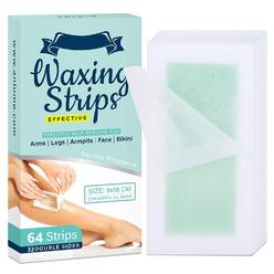irreshine Wax strips, wax strip for hair removal, hair removal, hair remover, Body Wax Strips 64 counts Large Size for Face Legs U