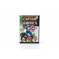toynk Marvel Comics Captain America #100 Comic Book Canvas Art | Collectible Captain America Poster | Measures 9 x 5 Inches