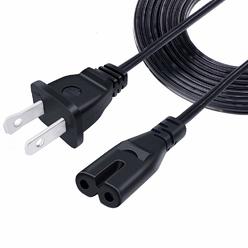 Saireed UL 8ft 2 Prong IEc c7 Power cord for HP Officejet 250 200 3830 5255 5258 4630 4650 4655 5740 6700 6962 6970 4500 6960 81