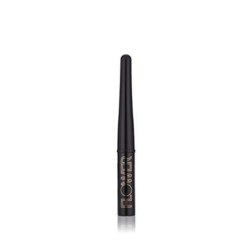 Flower Beauty Style Eyes Liquid Eyeliner - Water-resistant, Long-wearing Liquid Eyeliner, Flexi-style Tip for Thin or Bold Linin