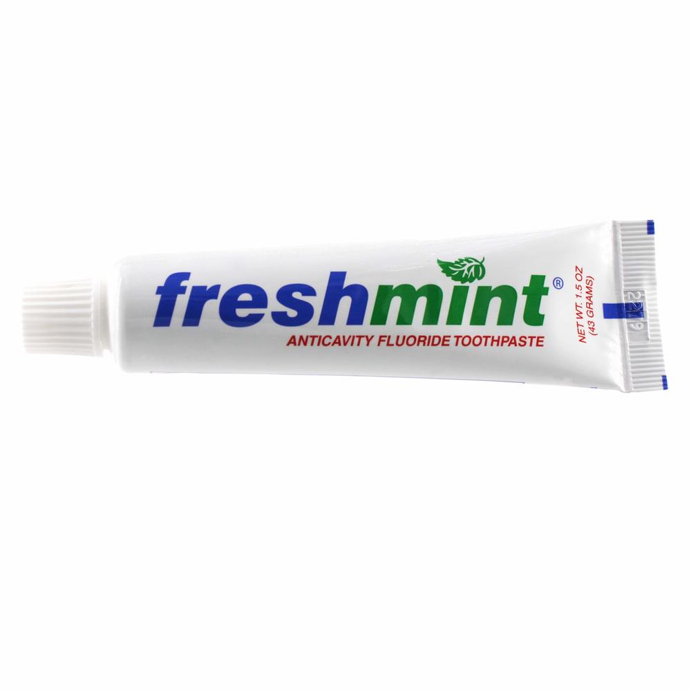 Freshmint 144 Tubes of Freshmint® 1.5 oz. Anticavity Fluoride Toothpaste, Tubes do not Have Individual Boxes for Extra Savings