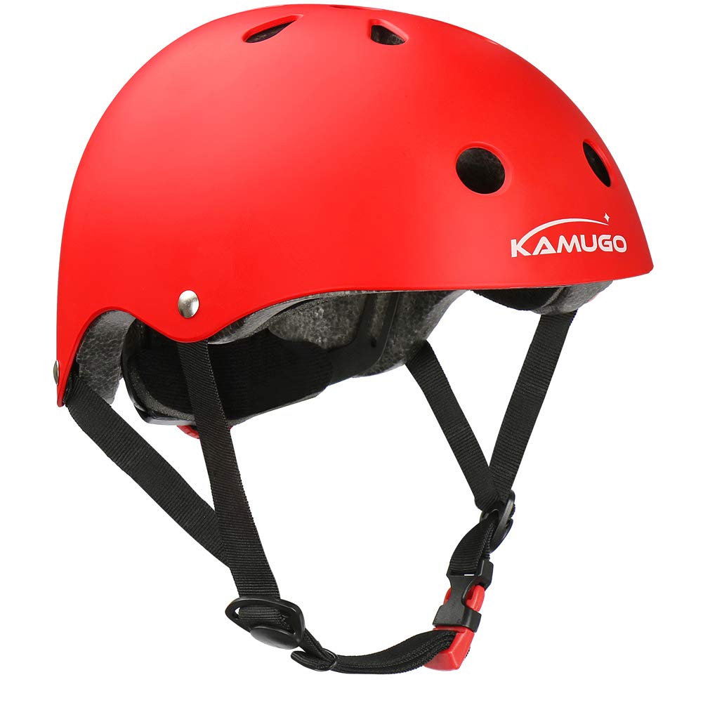 KAMUgO Kids Bike Helmet,Toddler Helmet Adjustable Bicycle Helmet girls Or Boys Ages 2-3-4-5-6-8 Years Old,Multi-Sports f