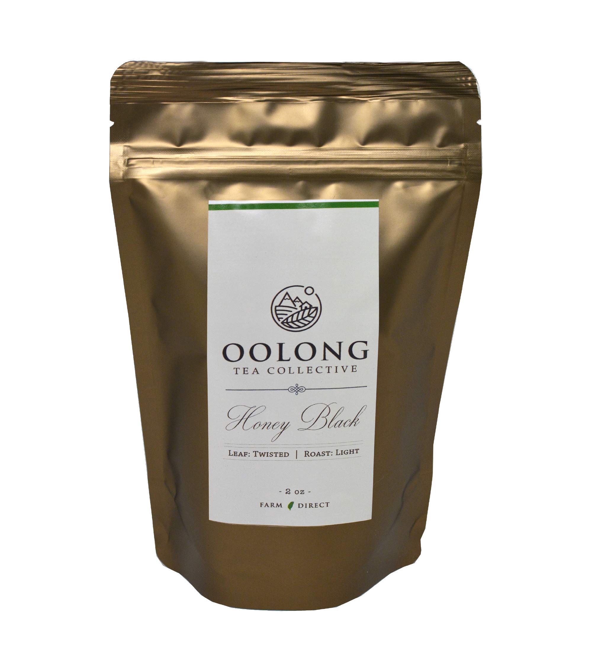 OOLONG TEA COLLECTIV Honey Black Tea - 2022 Fresh Harvest - No Sweetener - No Added Flavors - Loose Leaf Black Tea from Taiwan - Tea Gift, Hot, Iced,