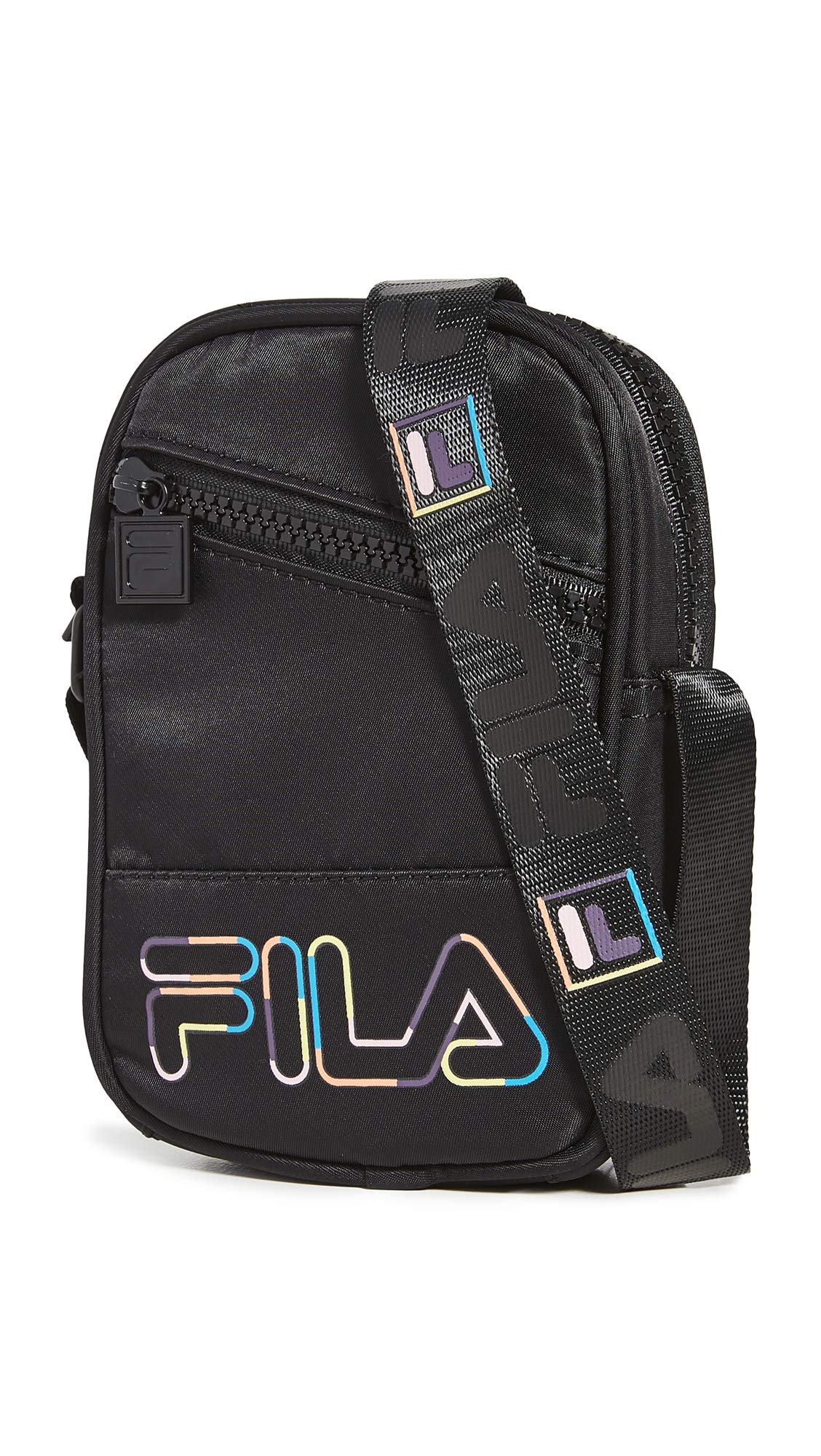 Fila Mens Electric camera Bag, Black, One Size