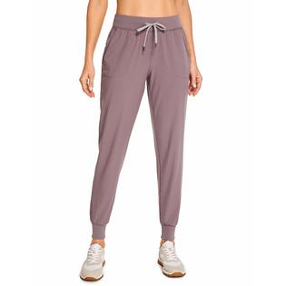 CRZ YOGA Women's Lightweight Workout Joggers 27.5 - Travel Casual Outdoor  Running Athletic Track Hiking Pants with