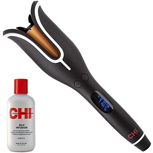CHI Spin N Curl Curling Iron & Chi Silk Infusion Kit