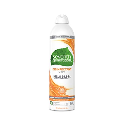 Seventh Generation, Disinfectant Cleaner, Clear, Fresh Citrus & Thyme, 13.9 Ounce