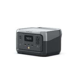 EF ECOFLOW Portable Power Station RIVER 2, 256Wh LiFePO4 Battery/ 1 Hour Fast Charging, 2 Up to 600W AC Outlets, Solar Generator