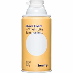 Smartly Summertime Scented Shaving Foam | Rich, Soothing Lather | Moisturizes & Protects | All Skin Types | Light Summer Fragran