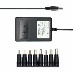 Electronic Excelity Dc 18V 650mA 1A 15A(Max) Wall charger Power Supply Switching Adapter with Tips 55 x 25mm  55 x 21mm