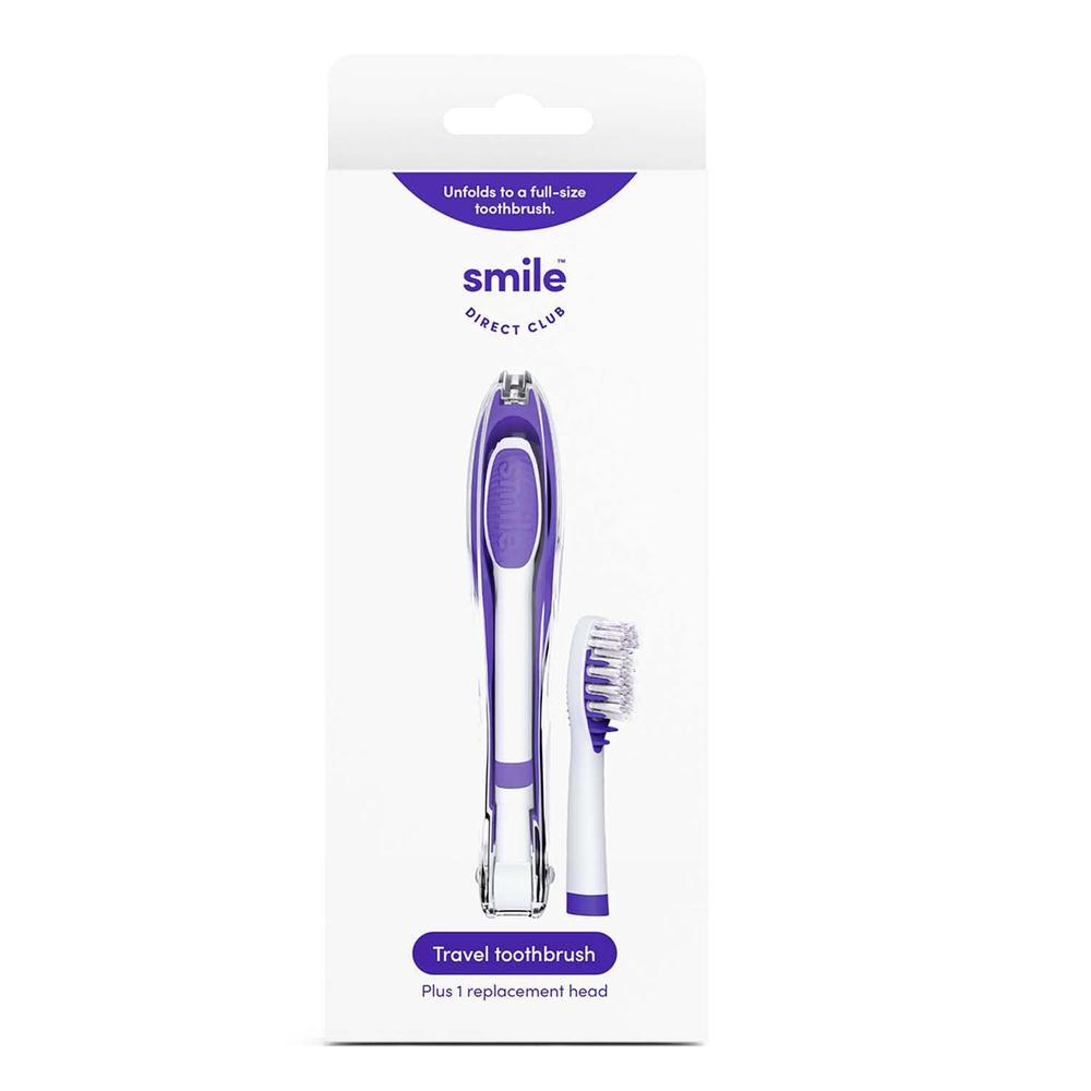 Smile Direct Club Travel Toothbrush with Replacement Head