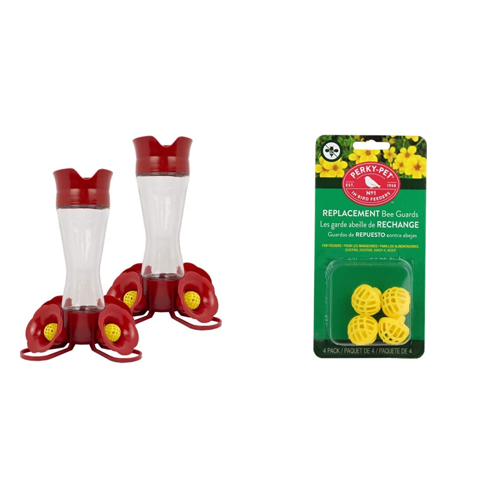 PerkyPet 203cPBN2 PinchWaist glass Hummingbird Feeder with Perches