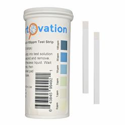 Bartovation Hydrogen Peroxide H2O2 Test Strips, Low Level, 0-100 Ppm (100)