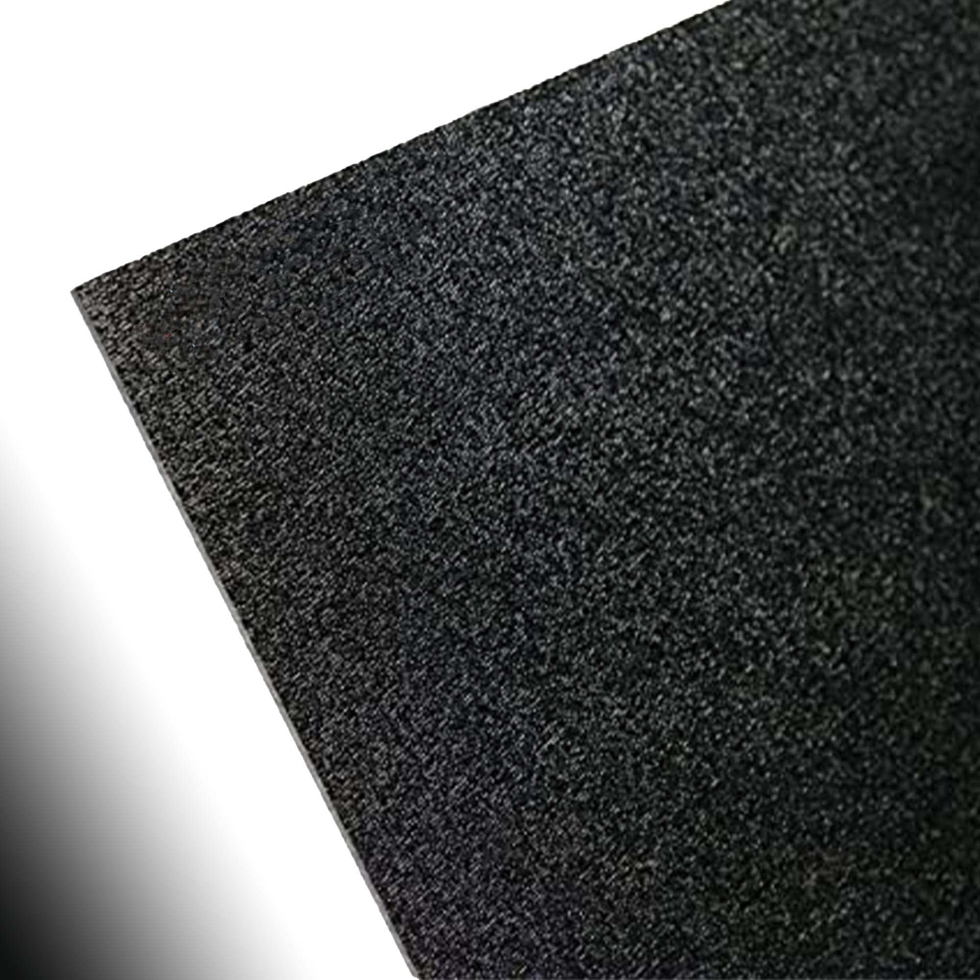 Polymersan Abs Black Plastic Sheet 14 X 12 X 12A Textured 1 Side Vacuum Forming