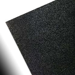 Polymersan Abs Black Plastic Sheet 18 X 24 X 48A Textured 1 Side Vacuum Forming
