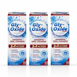 Gly-Oxide Liquid Antiseptic Oral Cleanser-2 oz. (Quantity of 3)