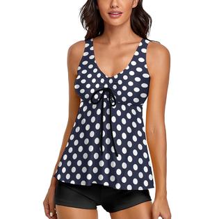Yonique Tankini Swimsuits for Women Tummy Control Bathing Suits