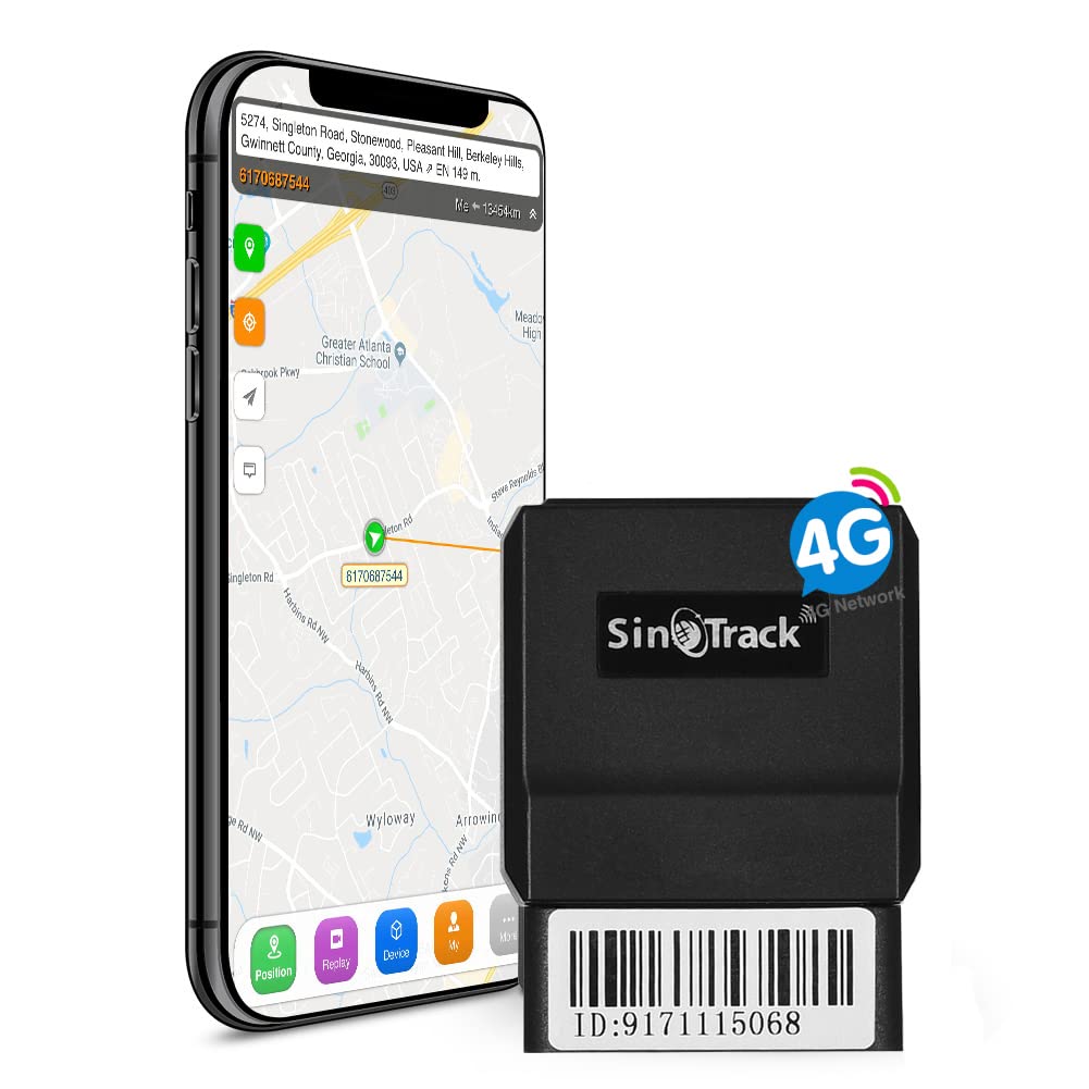 SinoTrack gPS Tracker for Vehicles,ST-902L 4g Real-Time Vehicle OBD gPS car Tracking Device Locator,OBD II gPS Tracker for car T