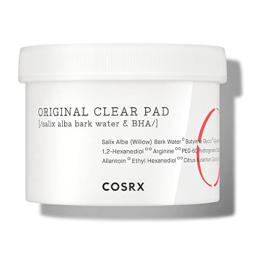 COSRX One Step Original Clear Pad 70 pads | Acne Pad | Mild Exfoliator with BHA for Sensitive Skin - Refreshing, Pore Care, Pimp